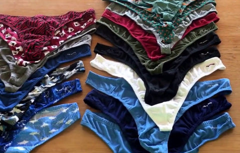 Gambar Aturan Pakai Celana Dalam Thong/G-String untuk Wanita