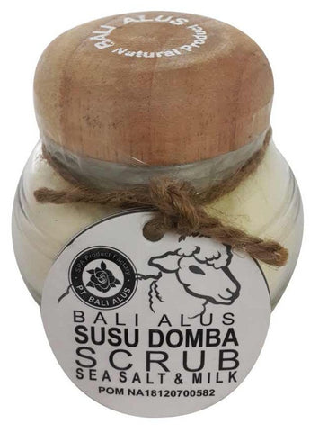 Gambar Perawatan Tubuh Alami dengan Susu Domba : Bali Alus Susu Domba Scrub Sea Salt & Milk