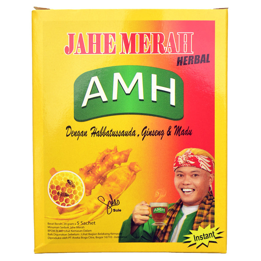Gambar AMH Jahe Merah Herbal - 5 Sachet Jenis Kesehatan