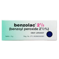 Gambar Benzolac Gel 2.5% Obat Jerawat - 5 gr Obat