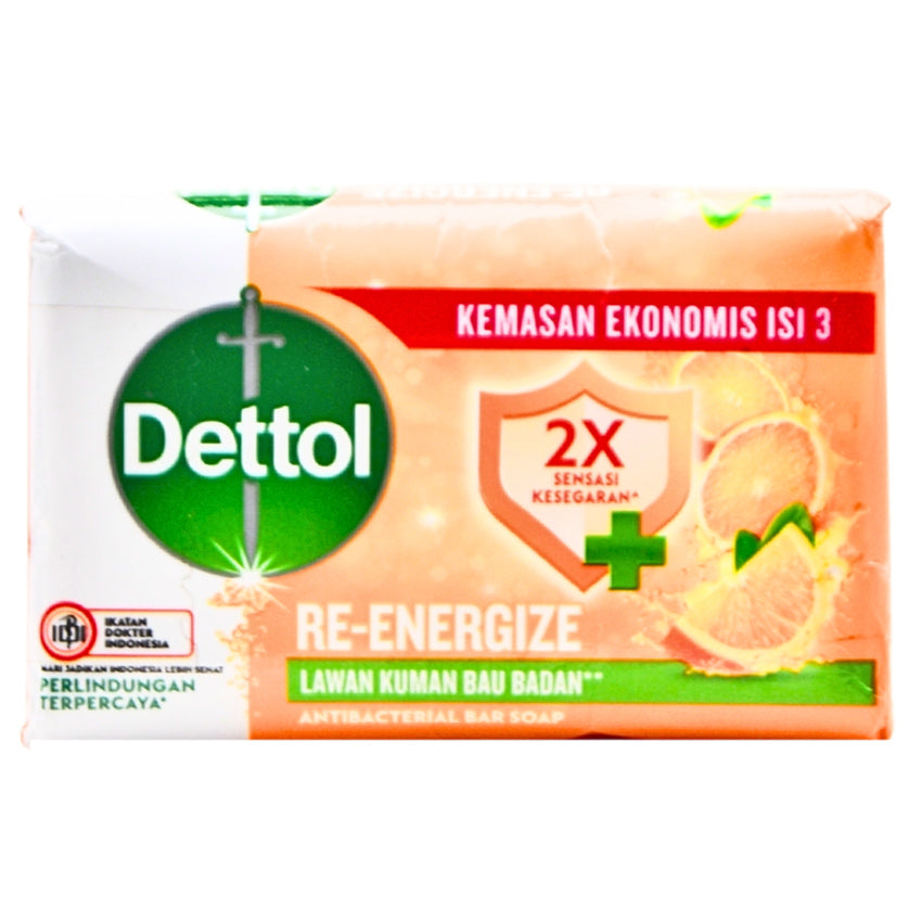 Gambar Dettol Bar Soap Reenergize - 60 gr Jenis Perawatan Tubuh