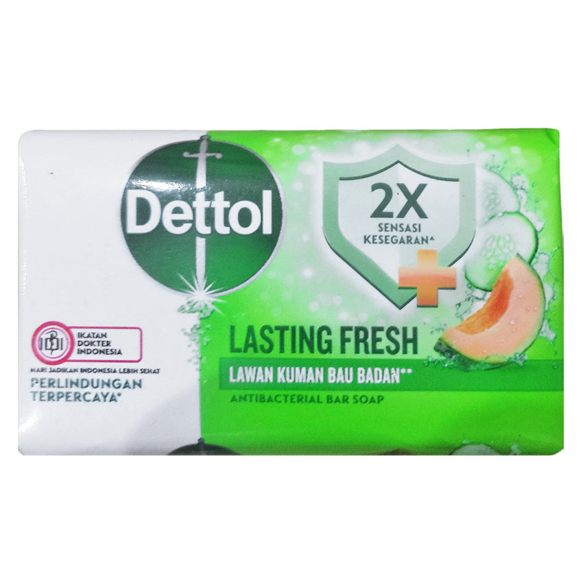 Dettol Bar Soap Lasting Fresh - 60 gr