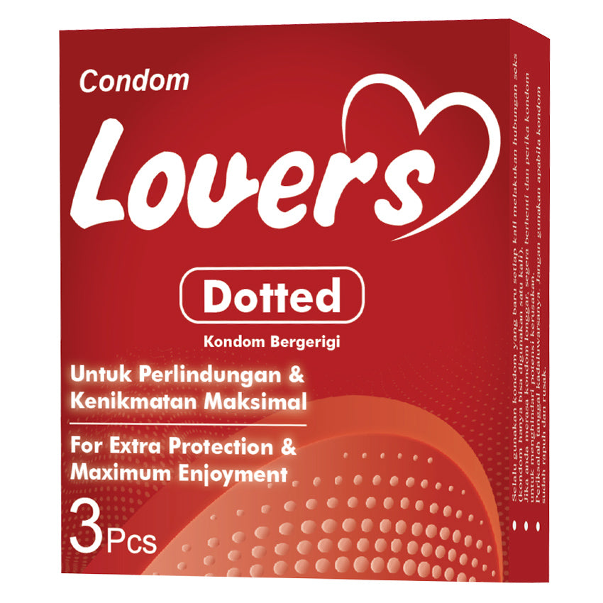 Gambar Lovers Kondom Dotted - 3 Pcs Jeniis Kondom