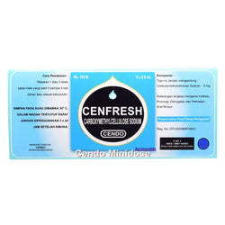 Gambar Cendo Cenfresh Minidose 0,6 mL Obat Tetes Mata - 5 Tube Obat