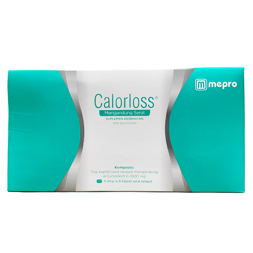 Calorloss 1000 mg Suplemen Makanan Kaya Serat - 30 Kapsul