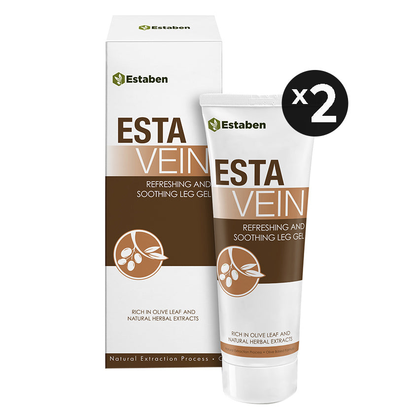 Paket Bundling - Esta Vein Gel untuk Varises Kaki yang Kelelahan - 125 mL (2 Tube)