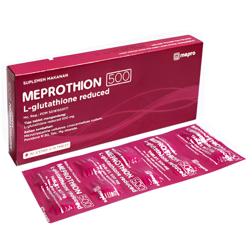 Gambar Meprothion 500 gr Suplemen Kesehatan Kulit - 30 Tablet Jenis Kesehatan Kulit