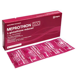 Gambar Meprothion 500 mg Suplemen Kesehatan Kulit - 30 Tablet Kesehatan Kulit