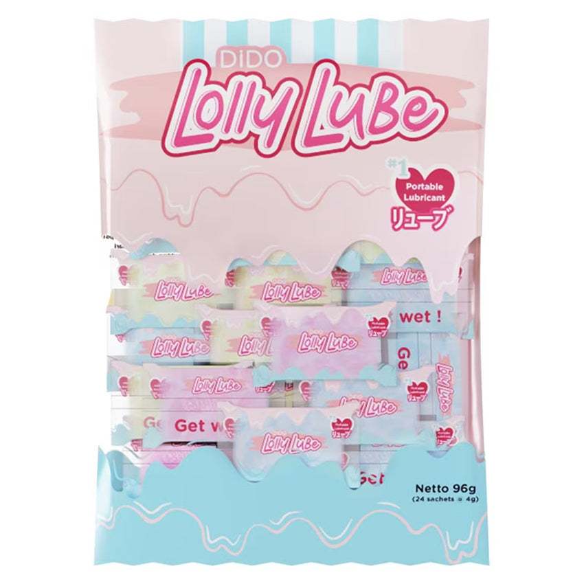 Dido Lolly Lube Portable Lubricant - 24 Sachets