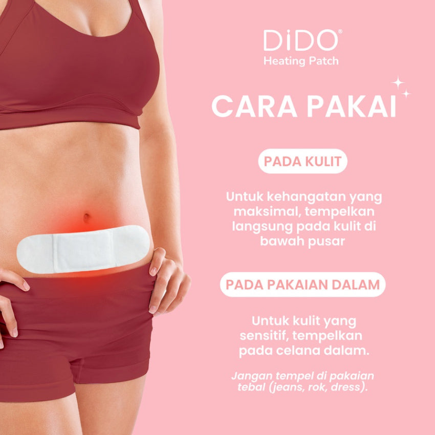 Gambar Dido Heating Patch Pereda Nyeri Menstruasi - 1 Pcs Jenis Perawatan Ms V