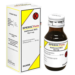 Gambar Epexol Forte Ambroxol HCL 30 mg/5 ml Kemasan Botol - 60 mL Obat