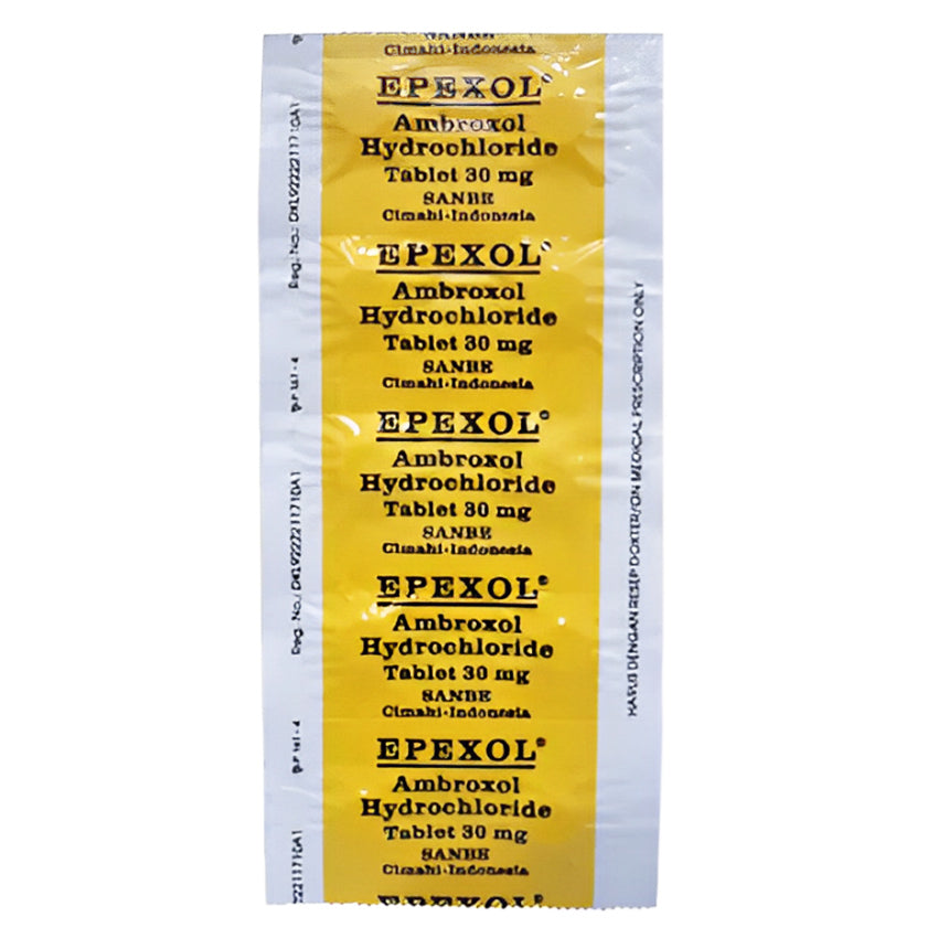 Epexol Ambroxol HCL 30 mg - 10 Tablet