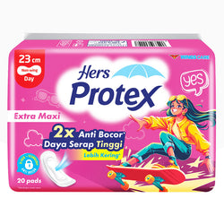 Gambar Hers Protex Soft Care Maxi - 20 Pads Perawatan Ms V