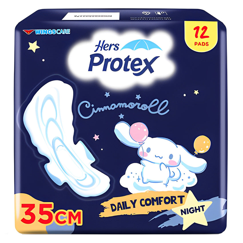 Gambar Hers Protex Comfort Night Wing 35 cm - 12 Pads Jenis Perawatan Ms V
