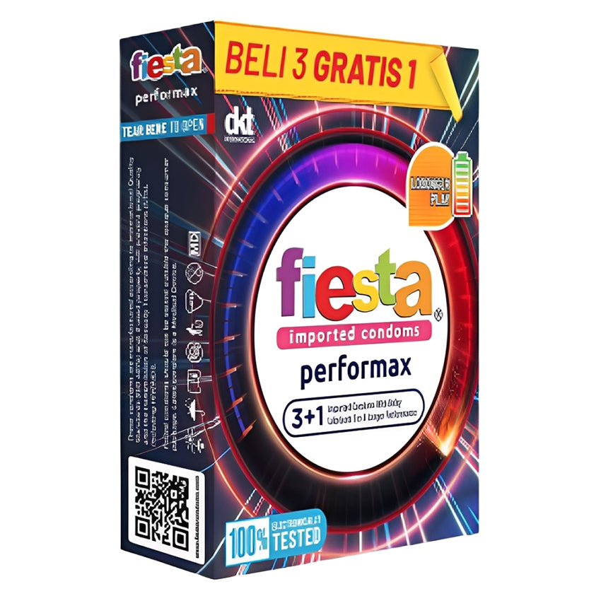Gambar Fiesta Kondom Performax - 3 Pcs Jenis Kondom