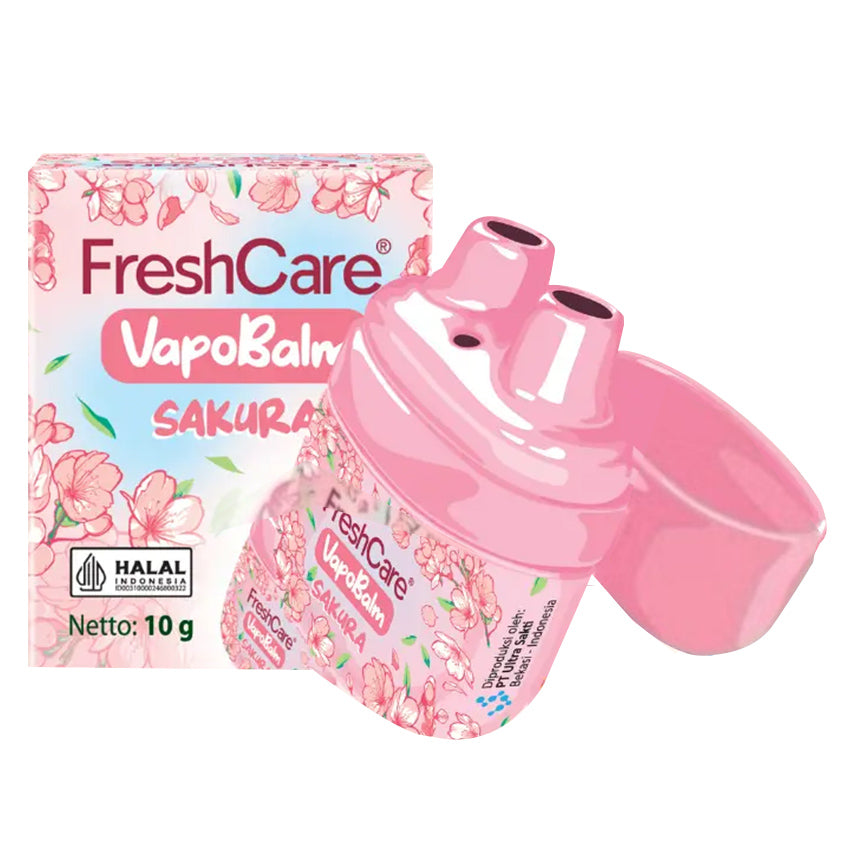 Fresh Care VapoBalm Sakura 2in1 Double Inhaler & Balm - 1 Pcs