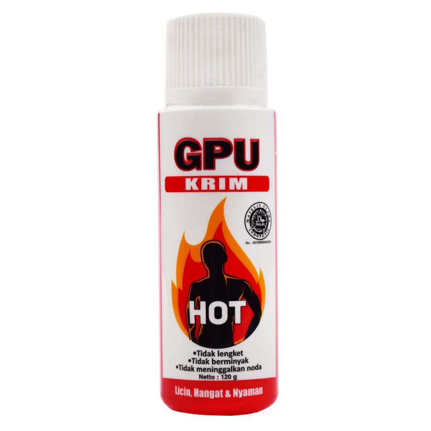 GPU Krim Hot Pereda Nyeri Otot - 120 gr