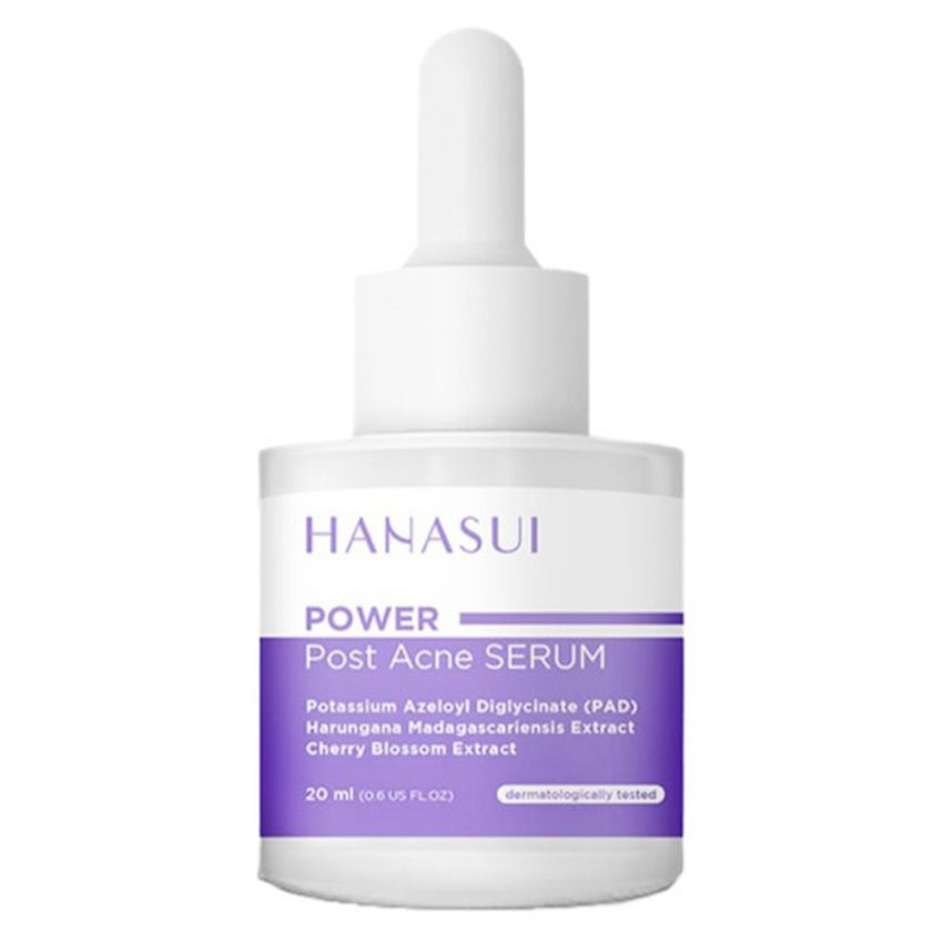 Hanasui Power Post Acne Serum untuk Memudarkan Bekas Jerawat - 20 mL