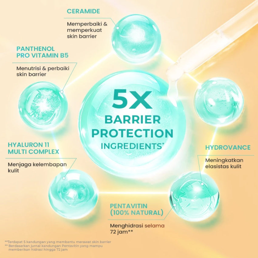 Hanasui Power Barrier Serum untuk Menjaga Skin Barrier - 20 mL