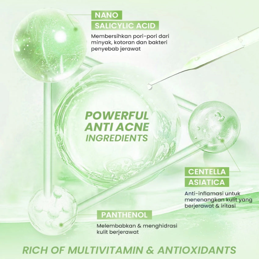 Hanasui Acne Expert Night Cream - 15 gr