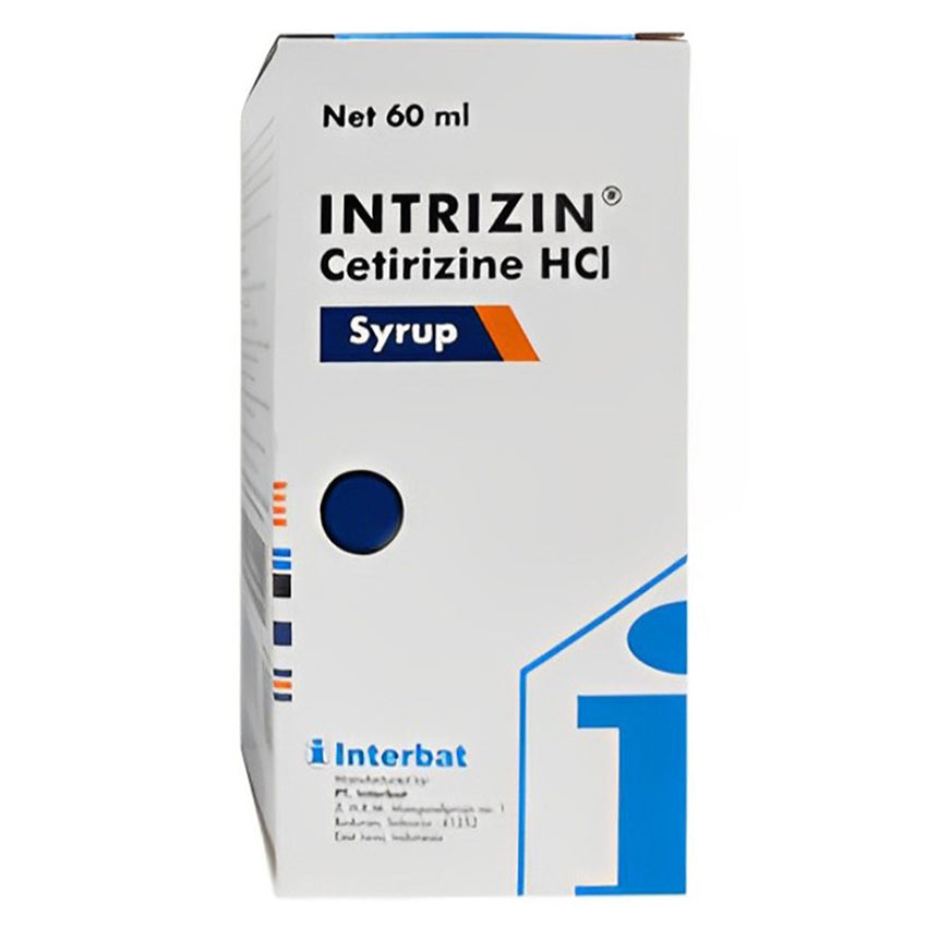 Intrizin Obat Alergi Sirup - 60 mL