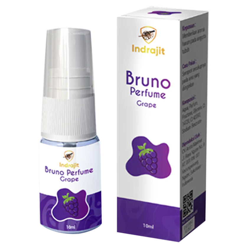 Indrajit Bruno Parfum Khusus Area Intim Pria Aroma Anggur - 10 mL