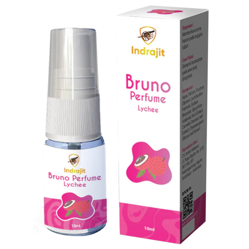 Indrajit Bruno Parfum Khusus Area Intim Pria Aroma Lychee - 10 mL