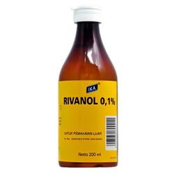 Gambar Ika Rivanol 0,1% - 200 mL Suplemen Kesehatan