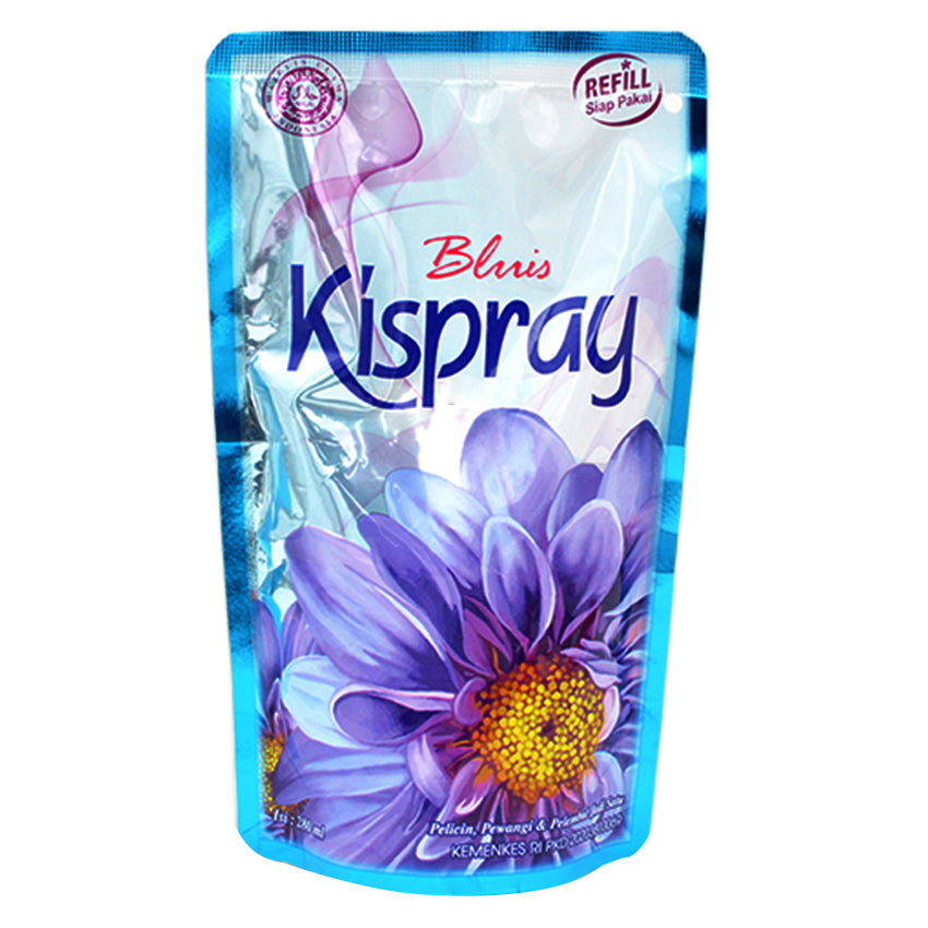 Kispray Bluis Pewangi & Pelicin Pakaian Pouch - 280 mL