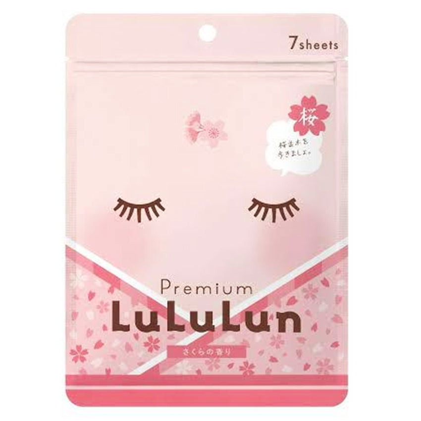 Lululun Mask Kyoto Tea Flower Sheet Mask - 7 Sheets