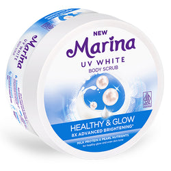 Gambar Marina UV White Healthy & Glow Body Scrub - 185 mL Perawatan Tubuh