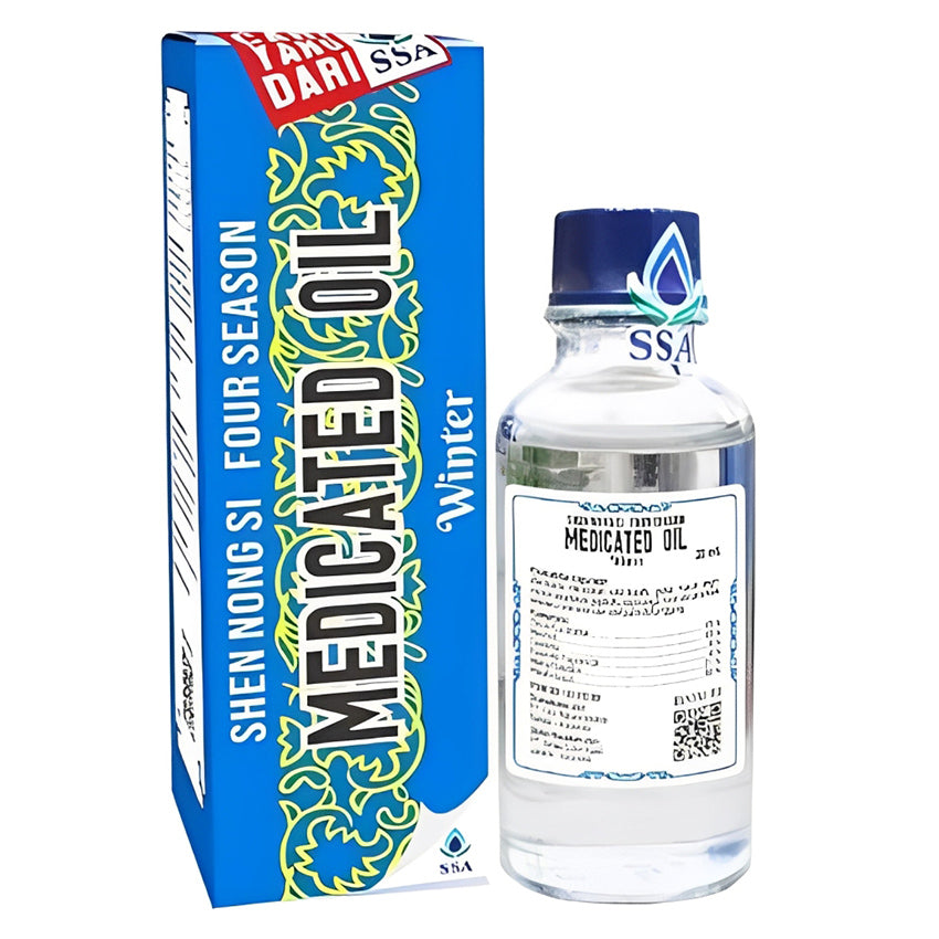 Gambar Shen Nong Si Four Season Medicated Oil Winter - 20 mL Jenis Minyak Angin