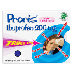 Gambar Proris 200 mg Obat Pereda Nyeri - 10 Kapsul Obat