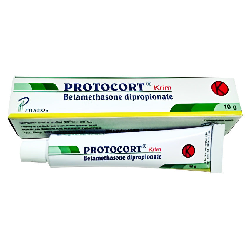 Protocort 0,05% Krim Obat Peradangan Kulit - 10 gr