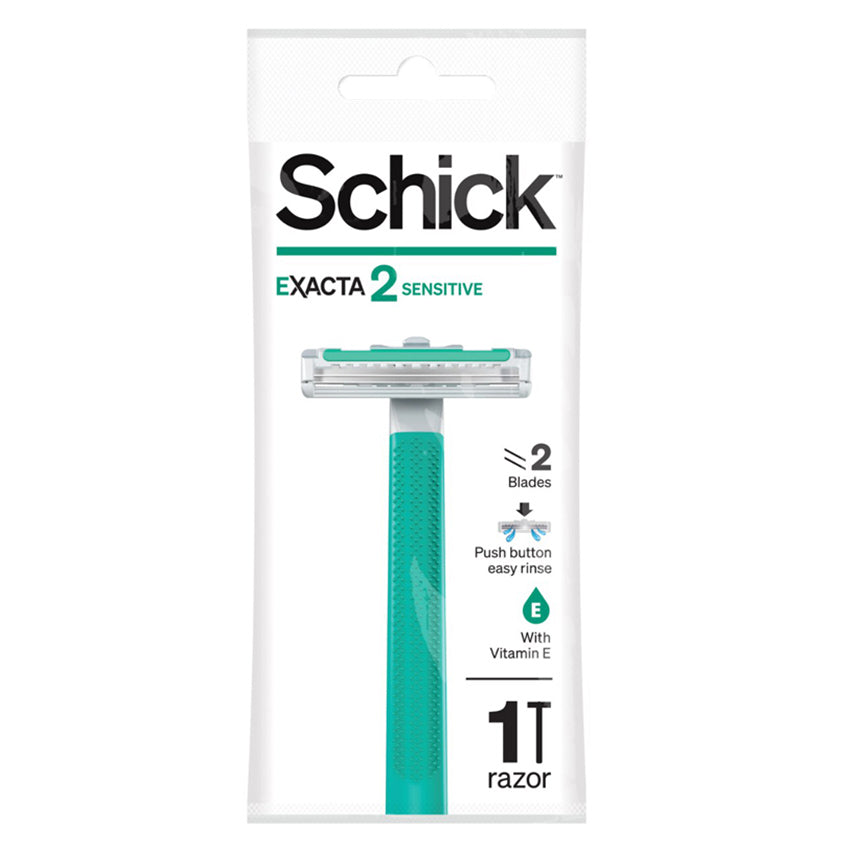 Gambar Schick Exacta 2 for Sensitive Skin - 1 Razor Jenis Peralatan Cukur