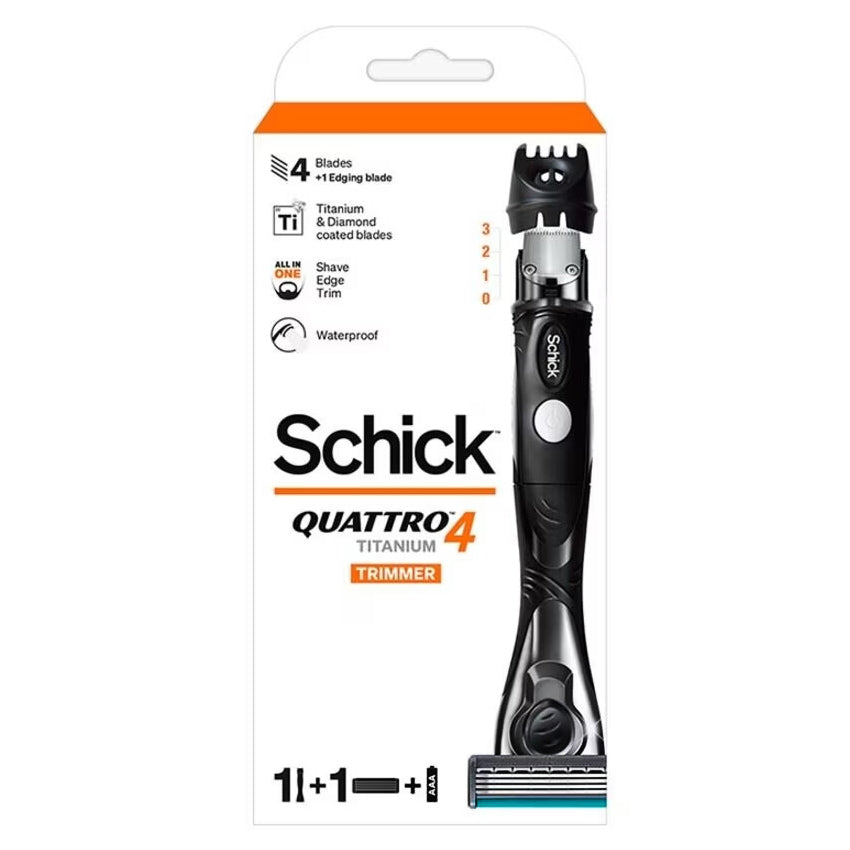 Gambar Schick Quattro Titanium Freestyle - 1 Razor Peralatan Cukur