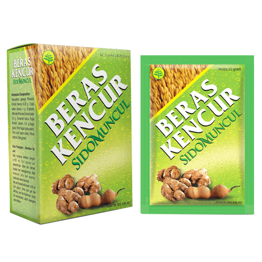 Sidomuncul Beras Kencur - 5 Sachets