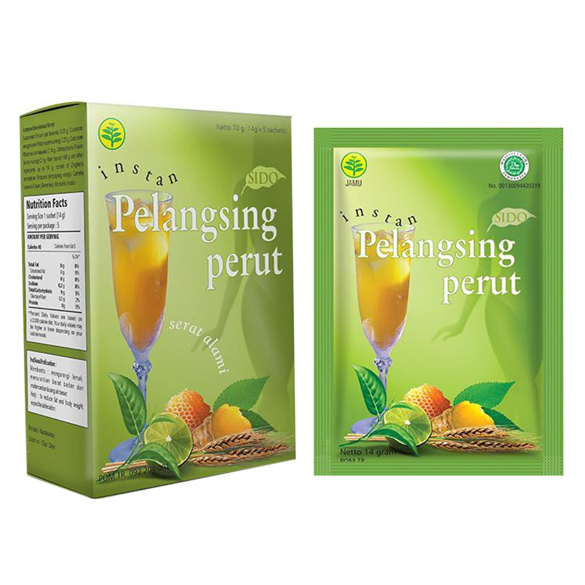 Sidomuncul Pelangsing Perut Instan - 5 Sachets