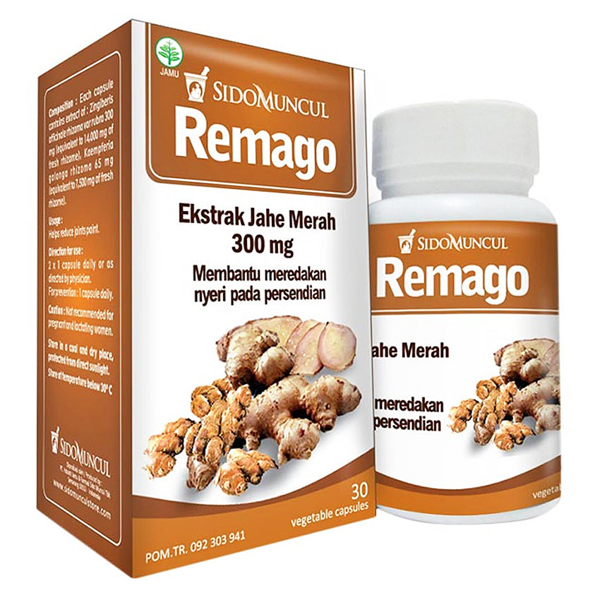 Sidomuncul Remago Obat Rematik & Nyeri Sendi - 30 Tablet