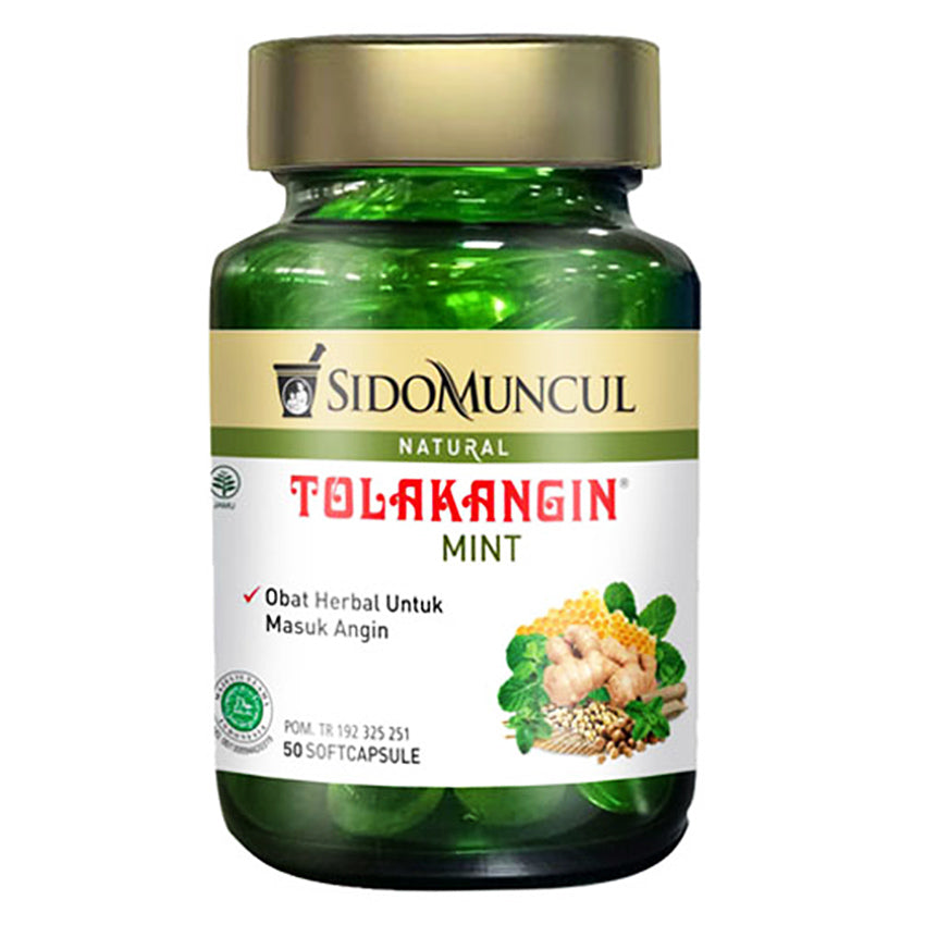 Sidomuncul Tolak Angin Mint - 50 Kapsul