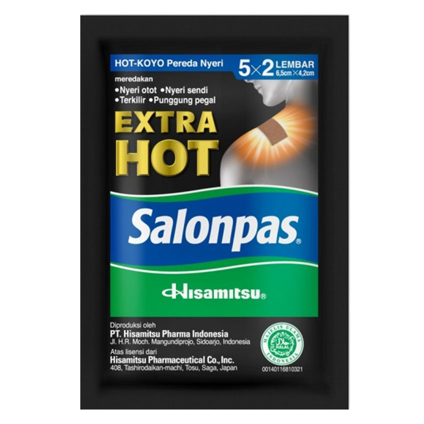 Salonpas Extra Hot Koyo Pereda Nyeri - 10 Sheets