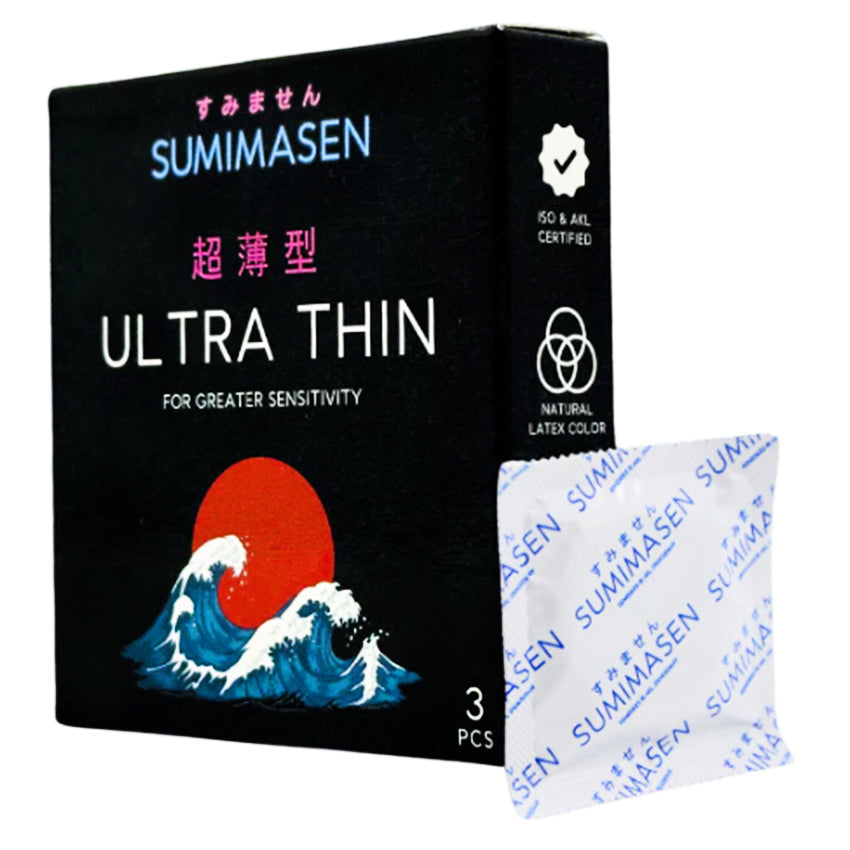 Sumimasen Kondom Ultra Thin - 3 Pcs
