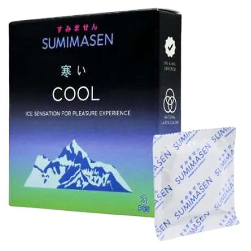 Sumimasen Kondom Cool - 3 Pcs