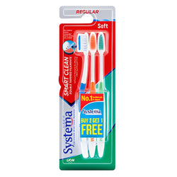 Gambar Systema Smart Clean Toothbrush - 3 Pcs Perawatan Mulut