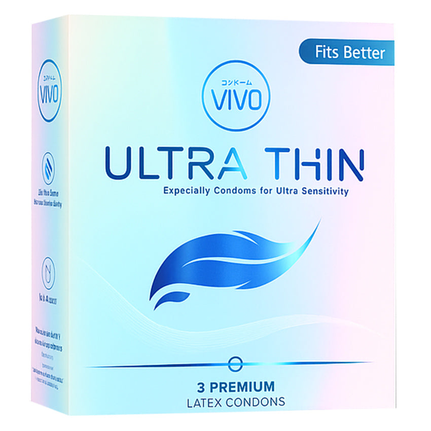 Vivo Kondom Ultra Thin - 3 Pcs
