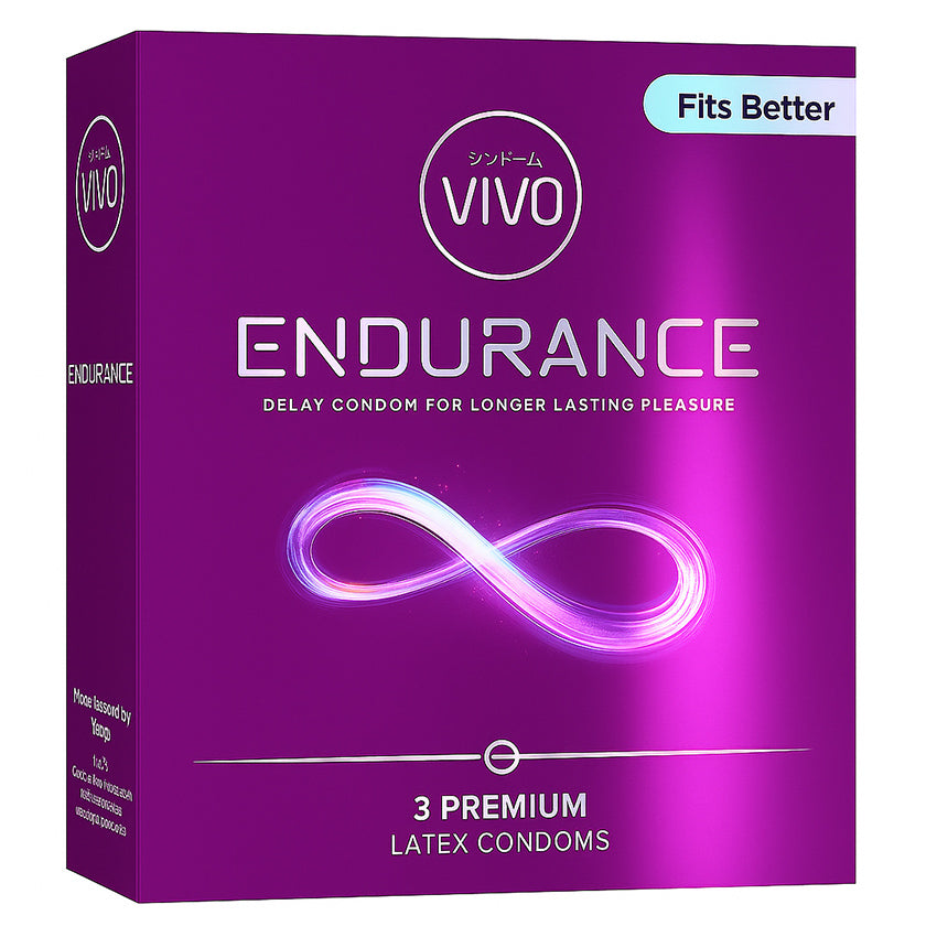 Gambar Vivo Kondom Endurance - 3 Pcs Kondom
