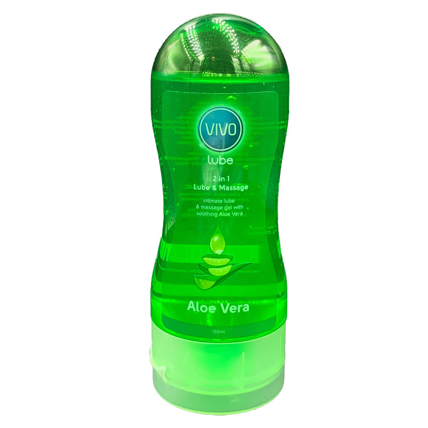 Gambar Vivo 2in1 Lubricant & Massage Aloe Vera - 150 mL Jenis Lubricant
