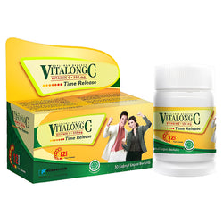 Gambar Vitalong-C Vitamin C 500 mg - 30 Tablet Suplemen Kesehatan