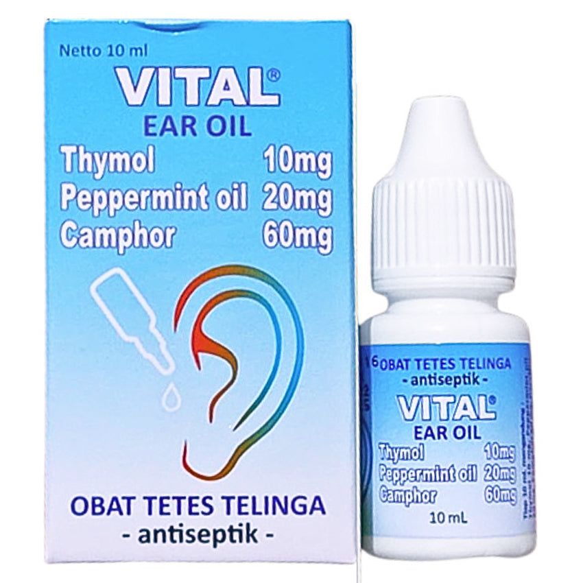 Vital Ear Oil Obat Tetes Telinga - 10 mL