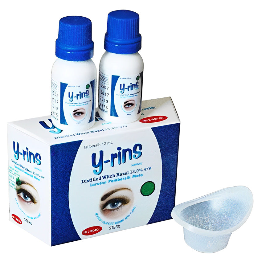 Y-rins Pembersih Mata 12 mL - 2 Botol